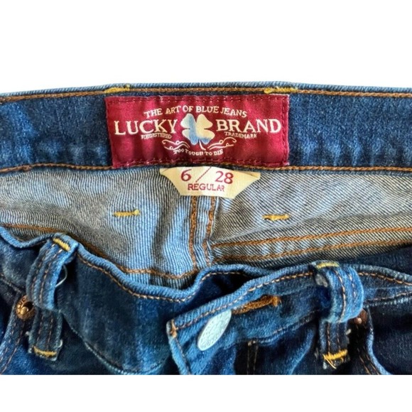 Lucky Brand Jeans Women's Sz 6 28 Sofia Boot Cut Denim - Picture 5 of 7